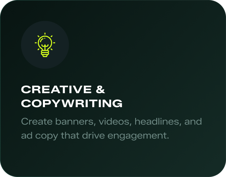 Creative & Copywriting
